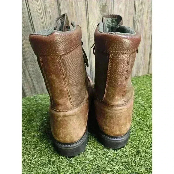 Wolverine W03805 8" Workboot Brown Leather Above Ankle Composite Toe Men's 12 EW - Picture 4 of 8